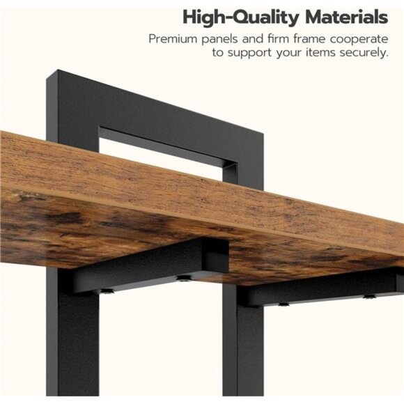 Floating Shelves, 15 Inch Wall Shelf Set of 2, Wall Mounted Storage - Picture 5 of 7